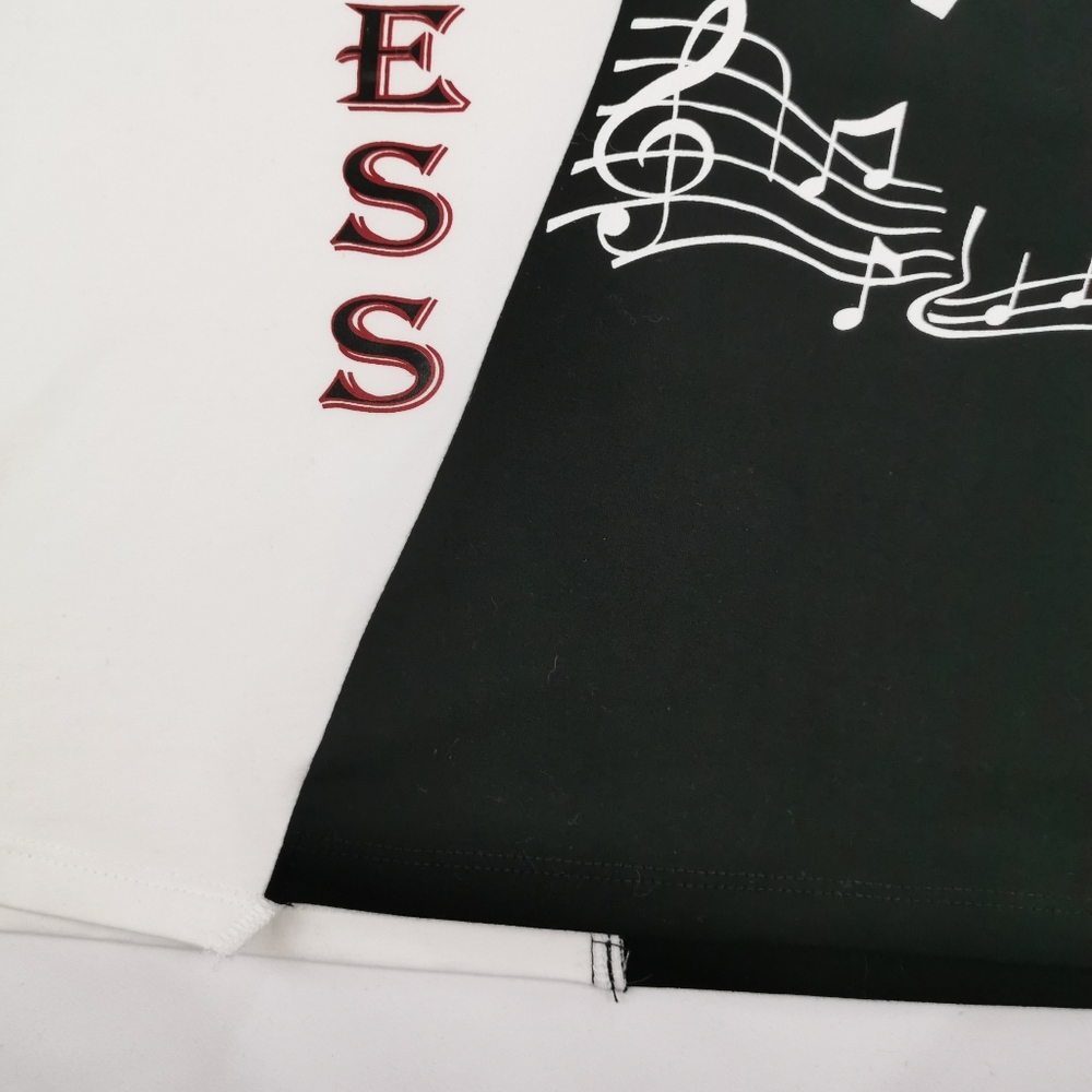 Guess Rae Logo Split Graphic Crop Tee - Picture 5 of 10
